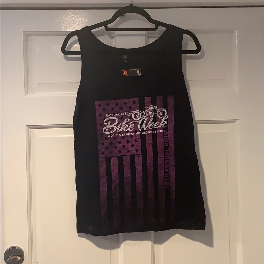 Official Bike Week Daytona Beach Tank Top Medium
